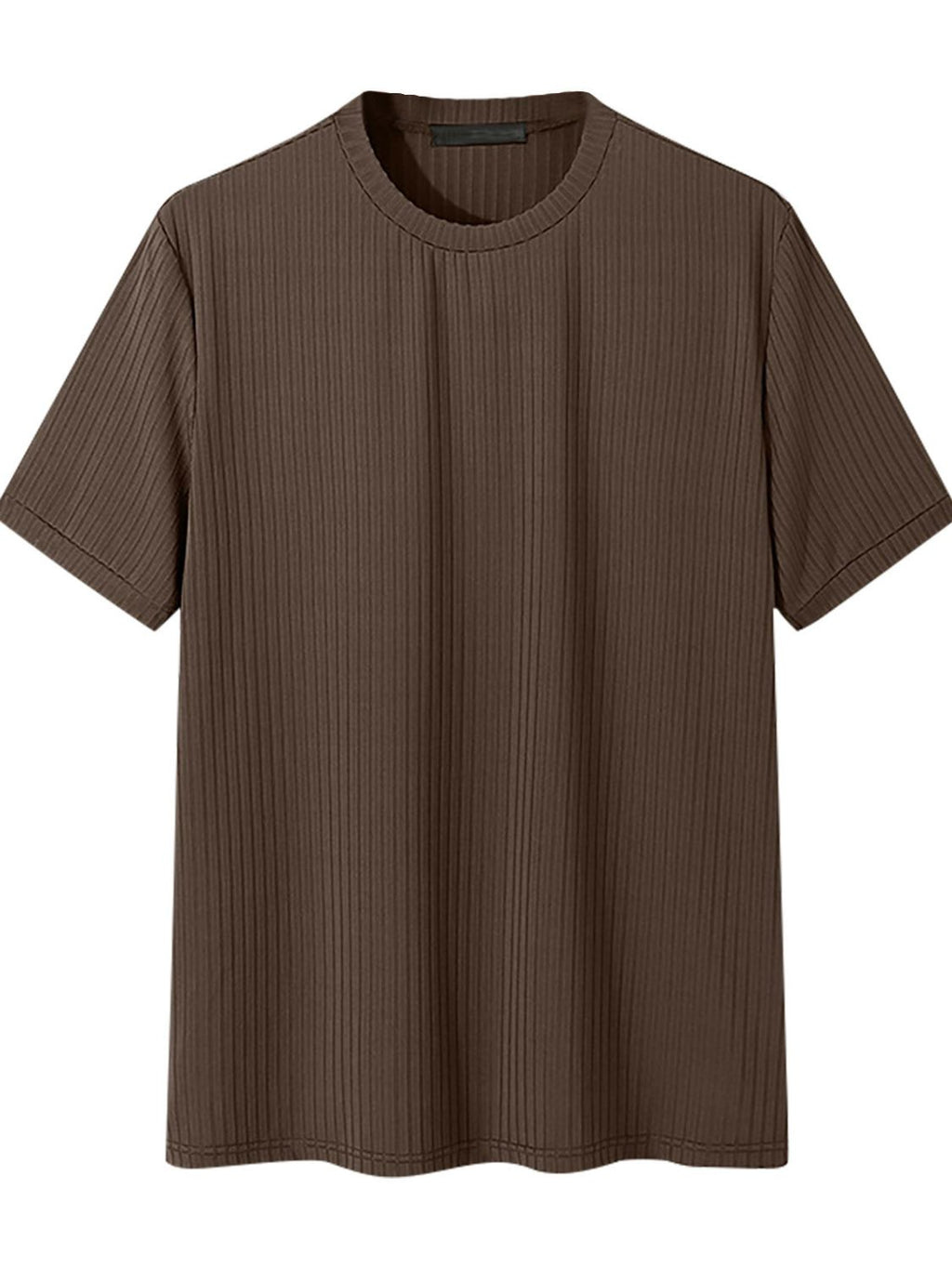 Men's Full Size Round Neck Short Sleeve T-Shirt Plus Size