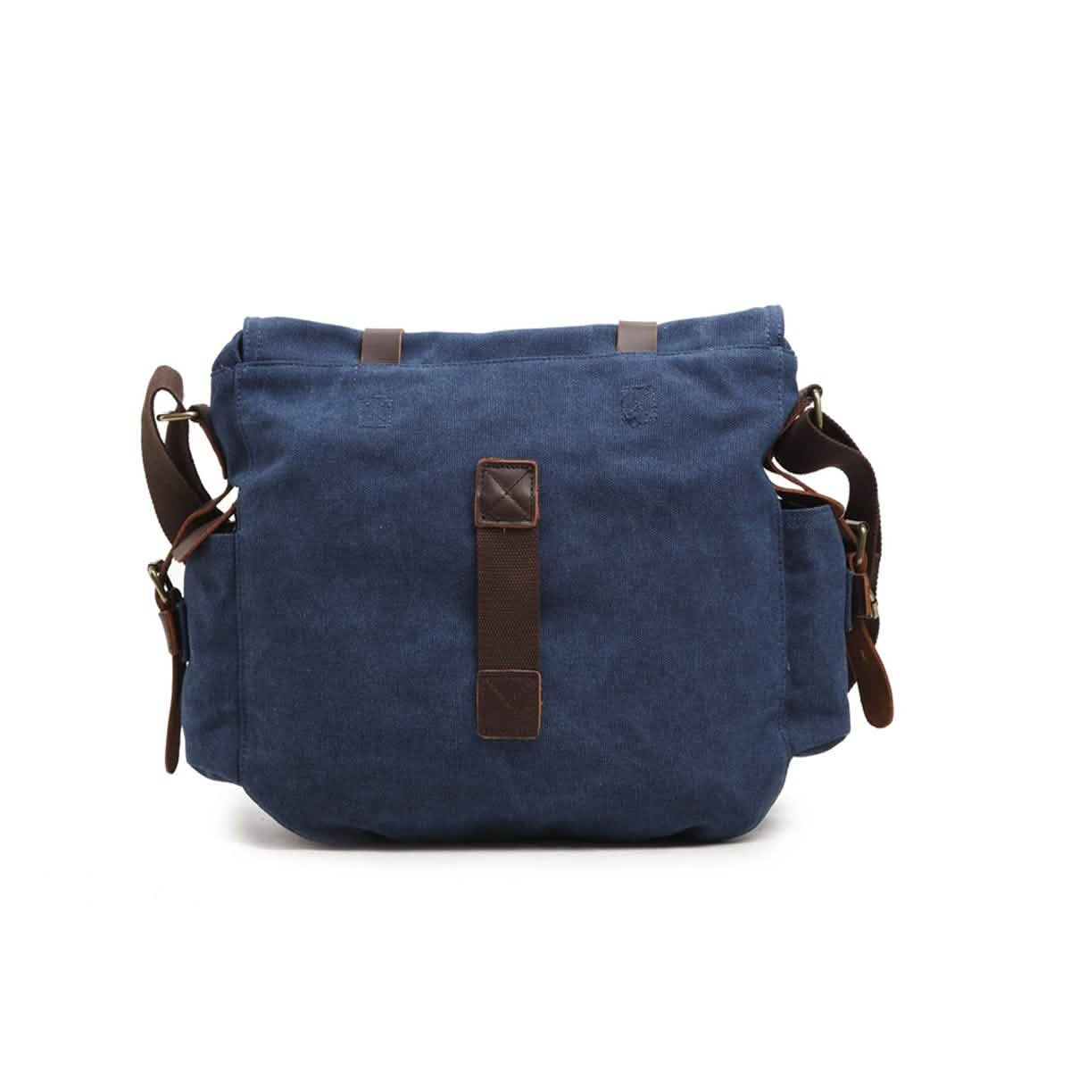 Military Vintage Canvas Crossbody Messenger Bag - Assorted Sizes