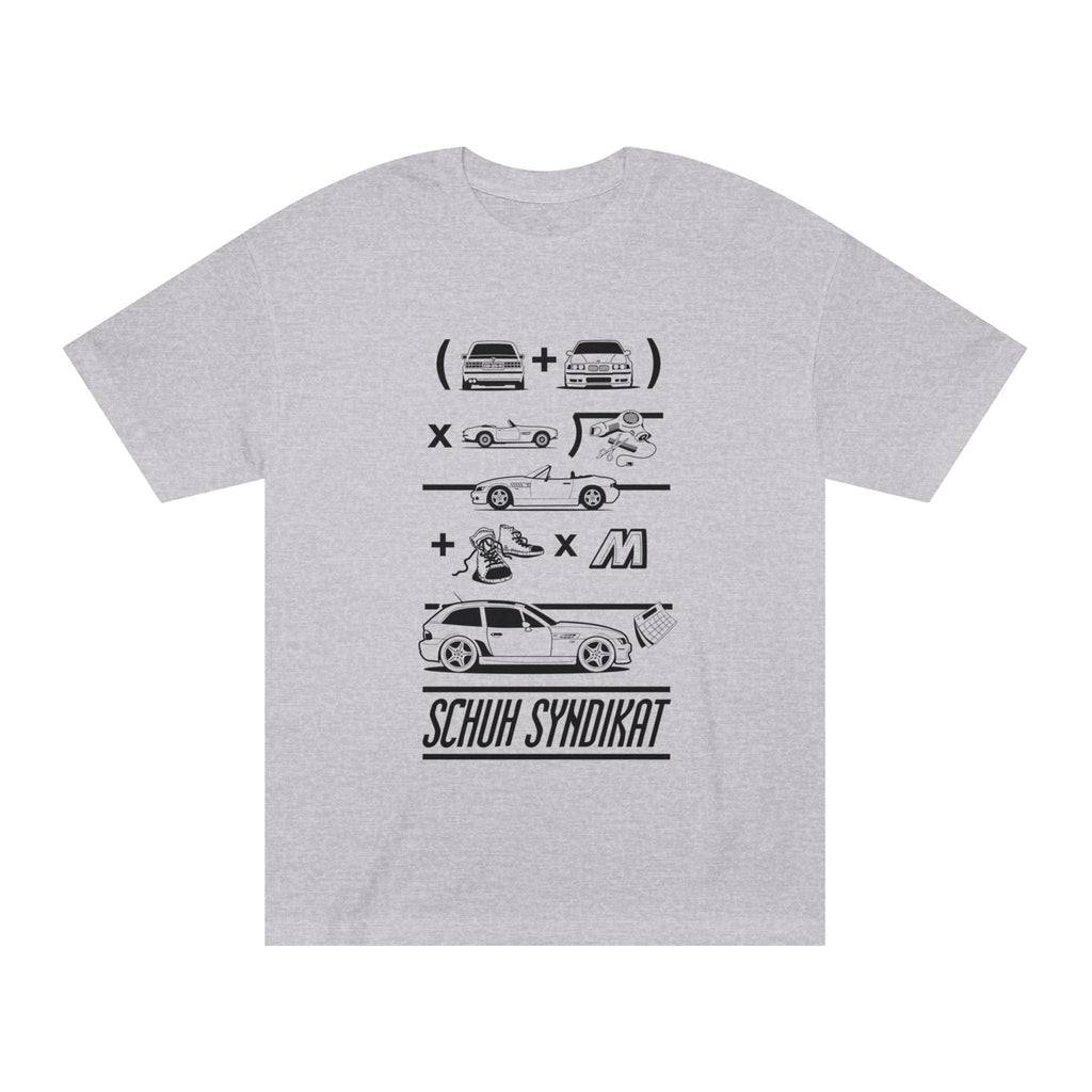 Schuh Syndikat, Clownshoe Math Tee - Unisex American Apparel Classic T-Shirt
