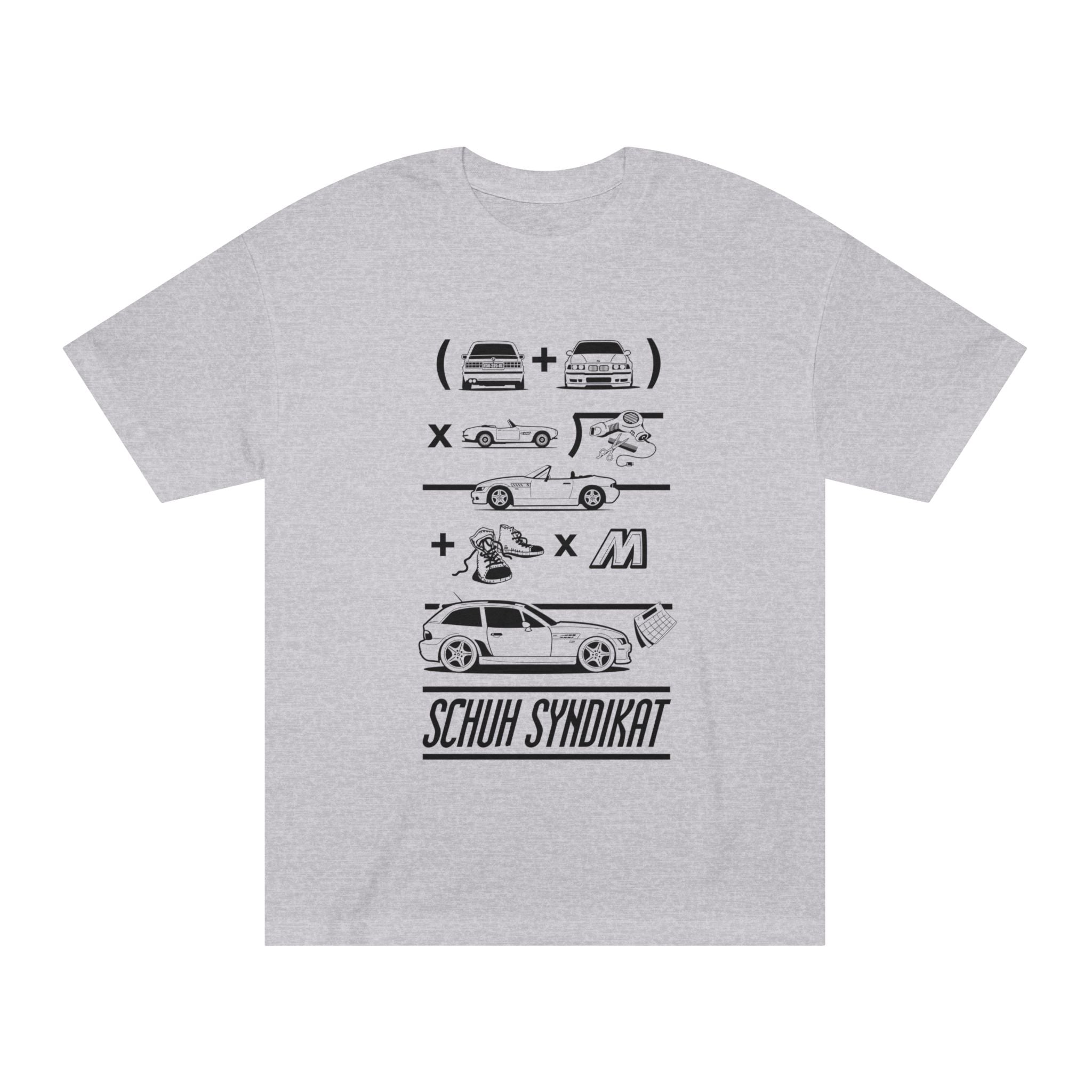 Schuh Syndikat, Clownshoe Math Tee - Unisex American Apparel Classic T-Shirt