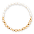 half pearl half juno bracelet (6mm)