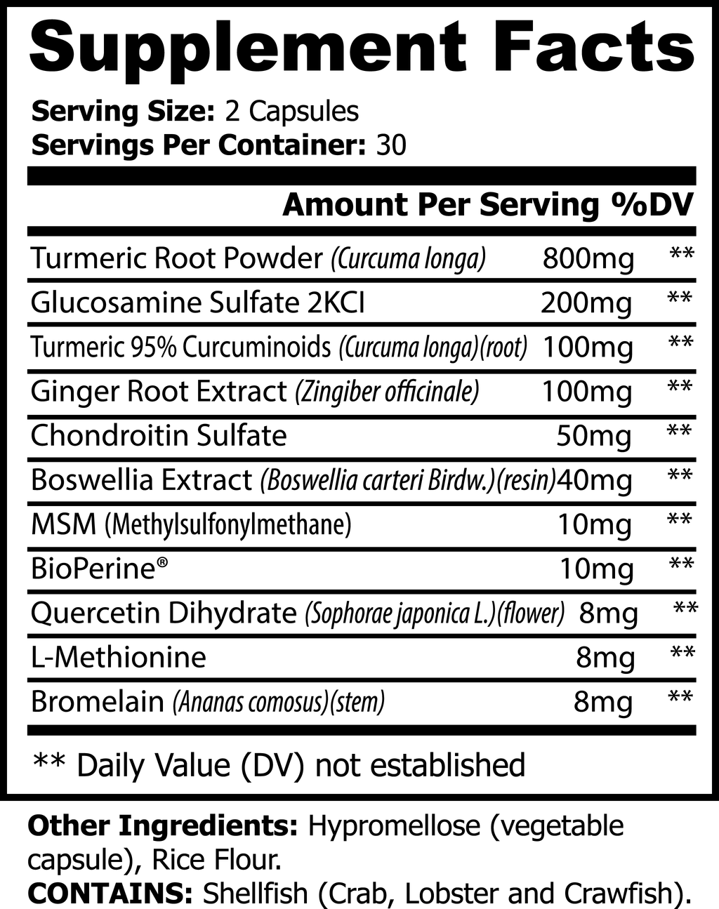 Platinum Turmeric Capsules