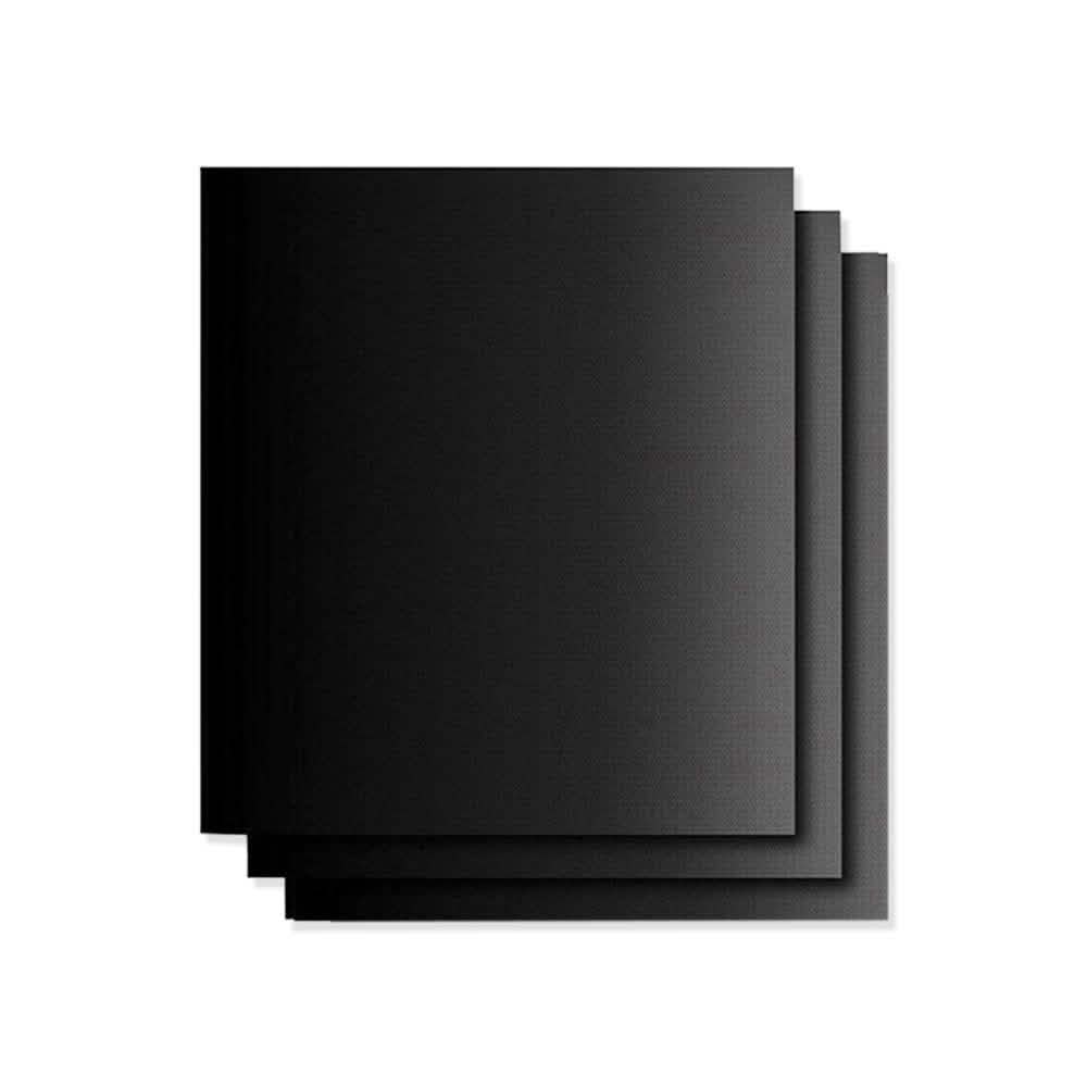 3-Pack: Non-Stick BBQ Grill Mats