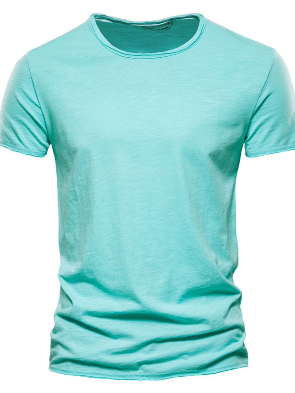 Men's Full Size Round Neck Short Sleeve T-Shirt Plus Size