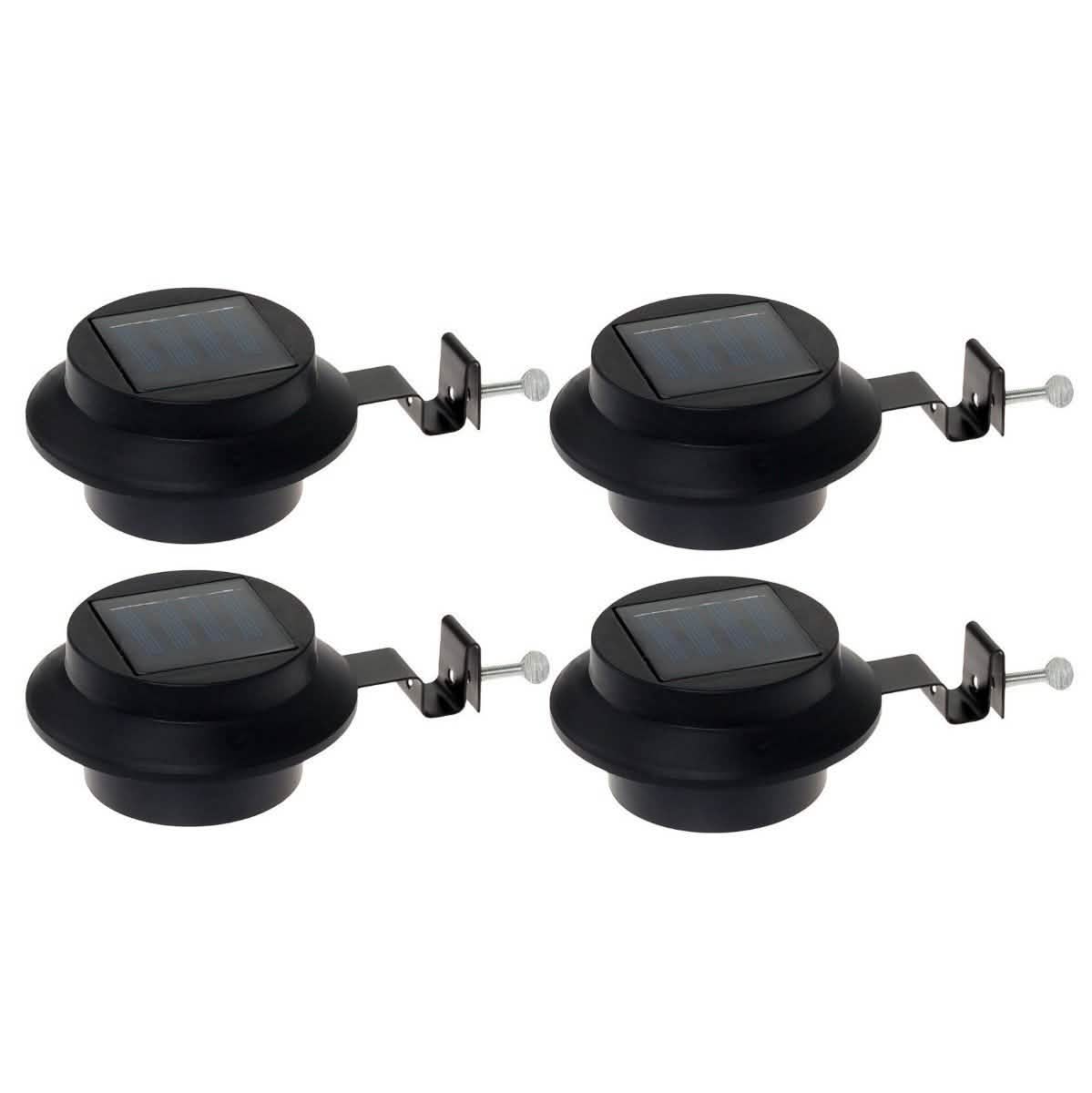 4-Pack: Solar-powered LED Outdoor Lights