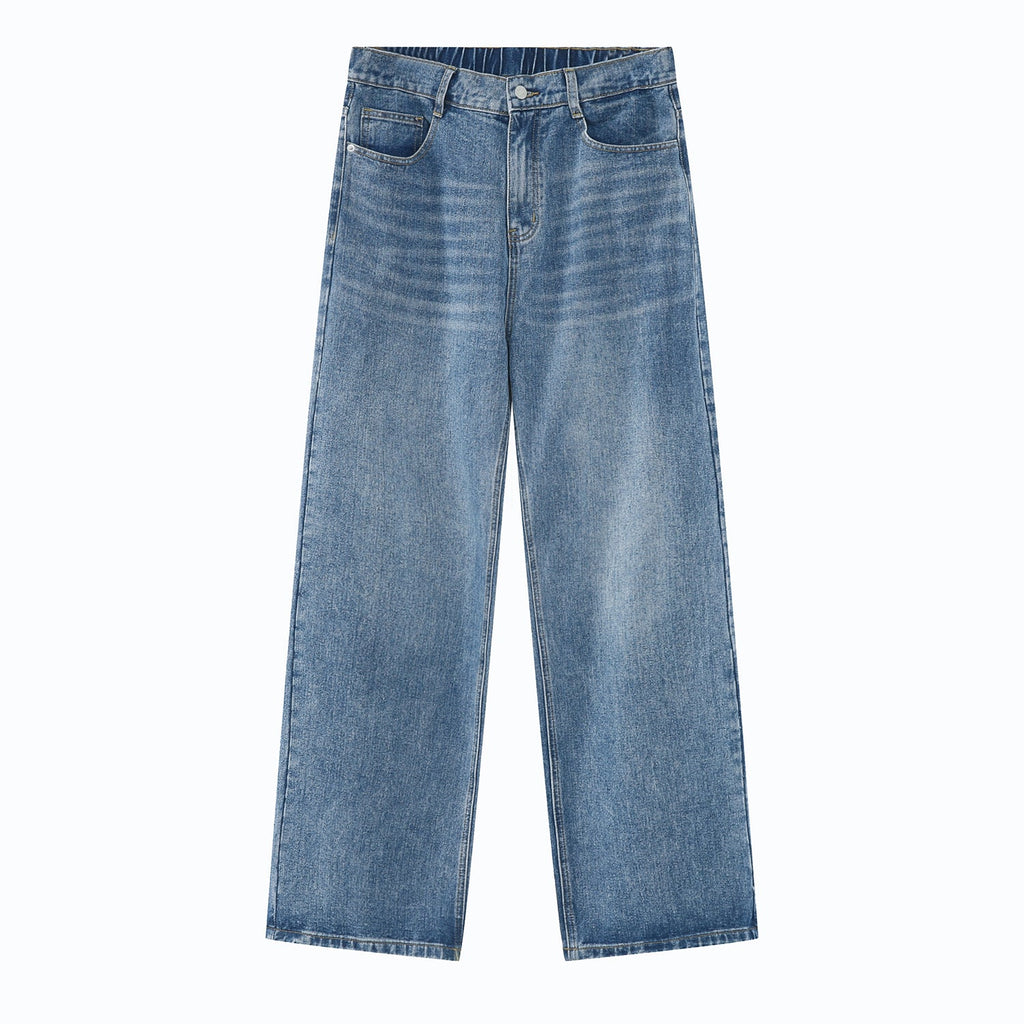 Wide Leg Jeans with Pockets