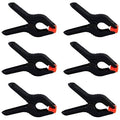 6-Pack: Heavy Duty Muslin Clamps
