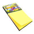Dock at the pier Watercolor Sticky Note Holder Refillable Dispenser Desk Accessory 3x3 Pad Gift