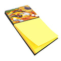 Golf Clubs Golfer Watercolor Sticky Note Holder Refillable Dispenser Desk Accessory 3x3 Pad Gift