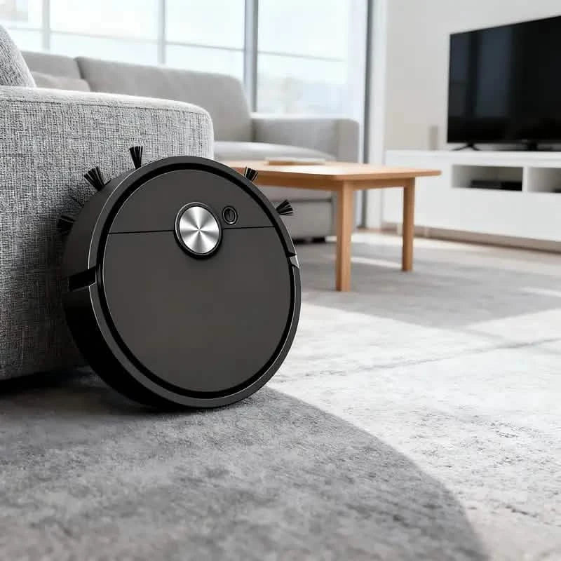 3-in-1 Robot Vacuum Mop Sweeper – USB Rechargeable