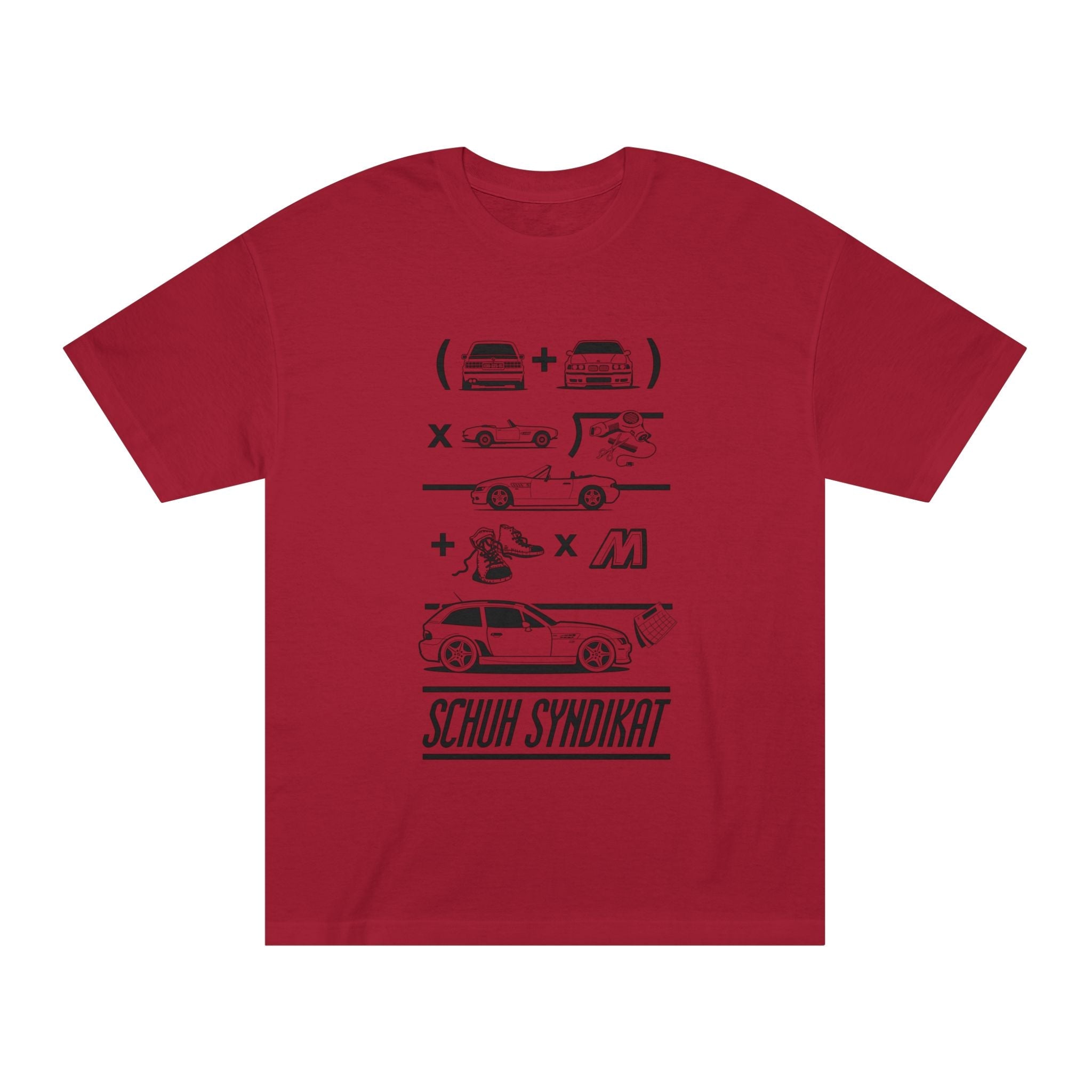 Schuh Syndikat, Clownshoe Math Tee - Unisex American Apparel Classic T-Shirt