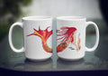 Red Haired Mermaid Coffee Mug 15 oz 8339CM15