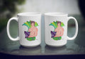 Black Haired Merman Coffee Mug 15 oz 8345-2CM15