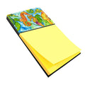 Seahorse Watercolor Sticky Note Holder Refillable Dispenser Desk Accessory 3x3 Pad Gift