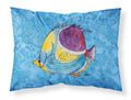 Tropical Fish Standard Pillowcase Lightweight Super Soft Easy Care Decorative Artwork Pillowcase, Standard