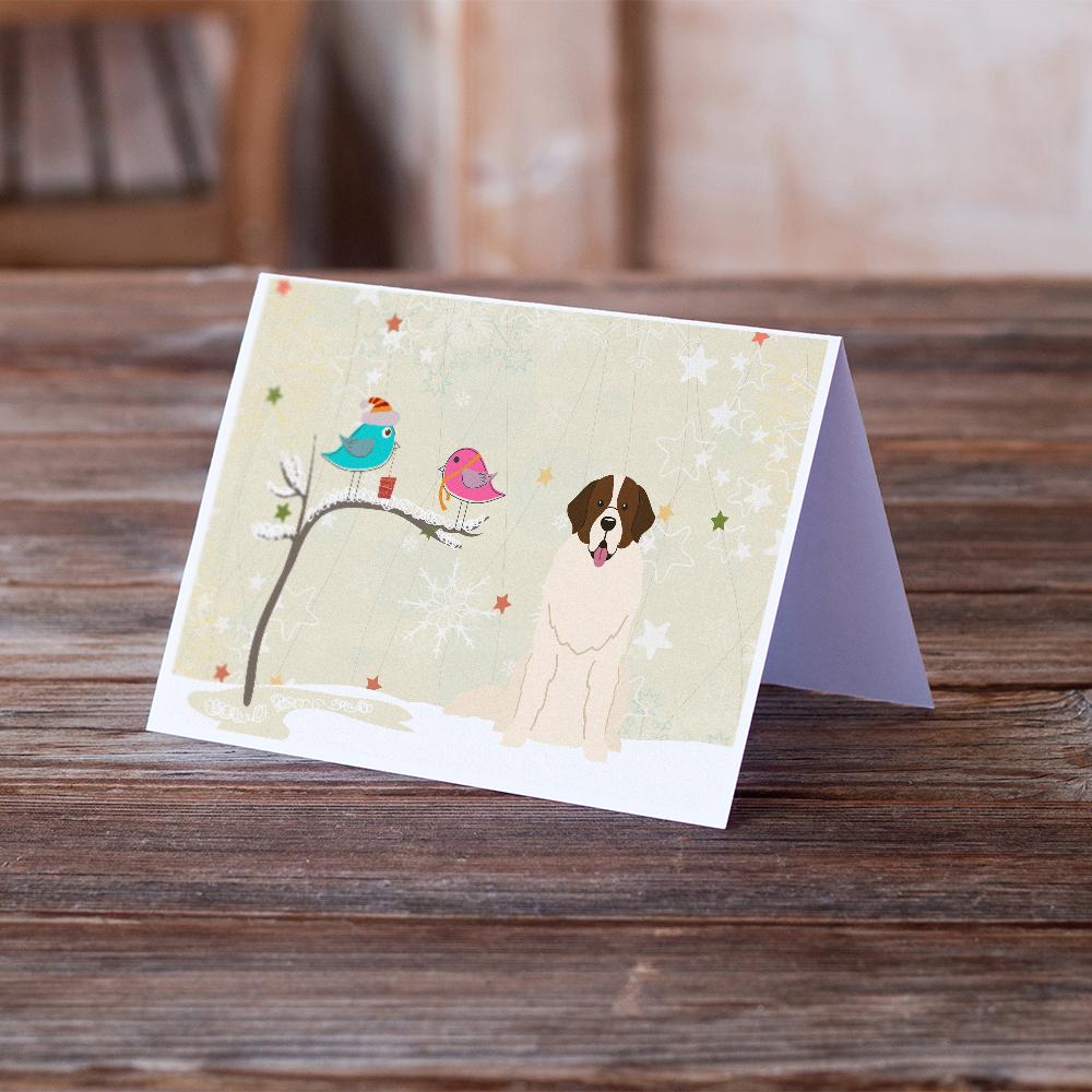 Christmas Presents between Friends Moscow Watchdog Greeting Cards Pack of 8 Blank Cards with Envelopes Whimsical A7 Size 5x7