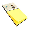 Christmas Presents between Friends Entlebucher Watercolor Sticky Note Holder Refillable Dispenser Desk Accessory 3x3 Pad Gift