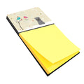 Christmas Presents between Friends Glen of Imal - Grey Watercolor Sticky Note Holder Refillable Dispenser Desk Accessory 3x3 Pad Gift
