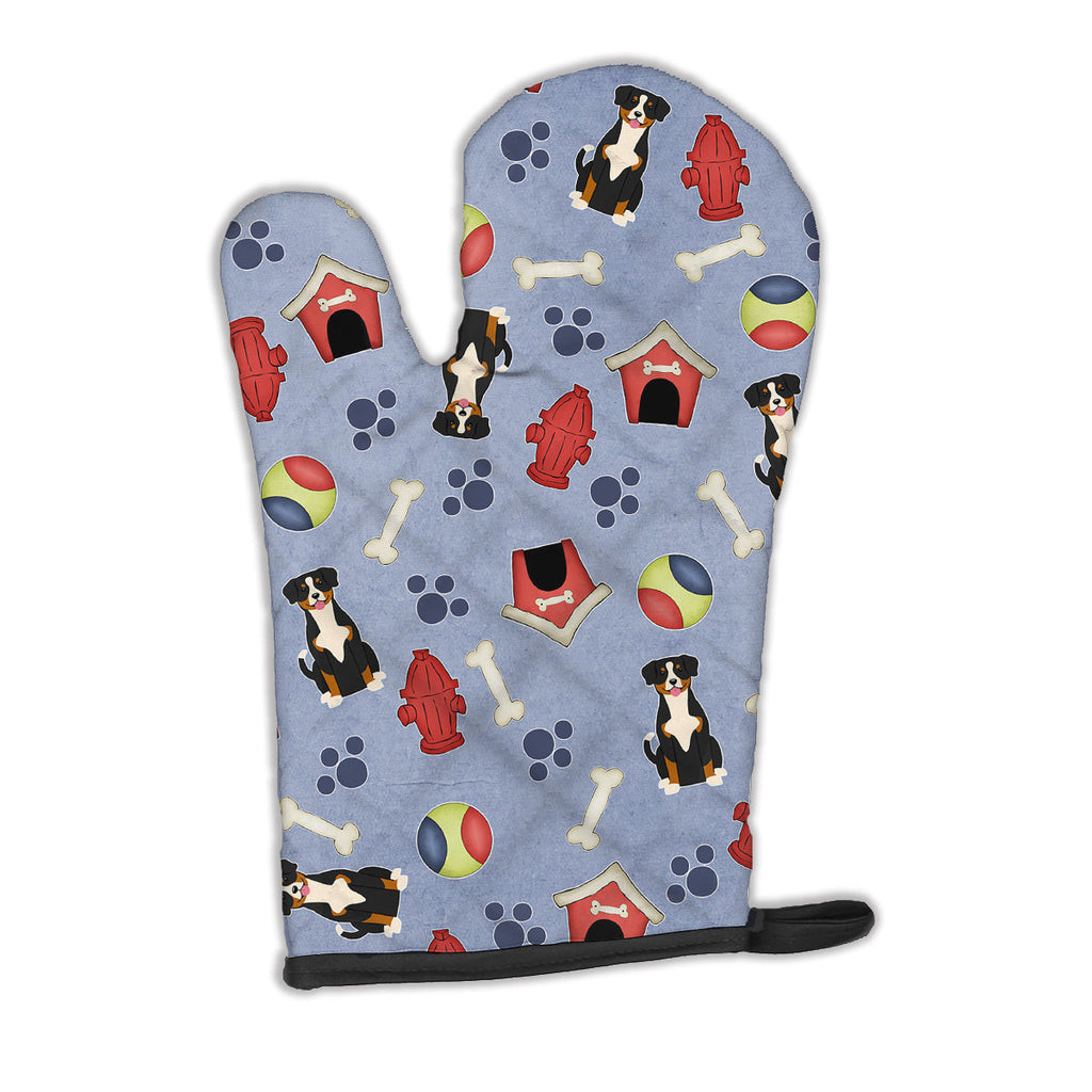 Dog House Collection Entlebucher Oven Mitt Heat Resistant Thick Oven Mitt for Hot Pans and Oven, Kitchen Mitt Protect Hands, Cooking Baking Glove