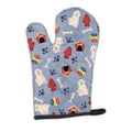 Dog House Collection Great Pyrenese Oven Mitt Heat Resistant Thick Oven Mitt for Hot Pans and Oven, Kitchen Mitt Protect Hands, Cooking Baking Glove