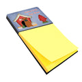Dog House Collection Chinese Chongqing Dog Watercolor Sticky Note Holder Refillable Dispenser Desk Accessory 3x3 Pad Gift