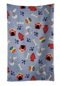 Chinese Crested Dog House Collection Kitchen Towel Velour Plush Front and Cotton Loop Back Machine Washable