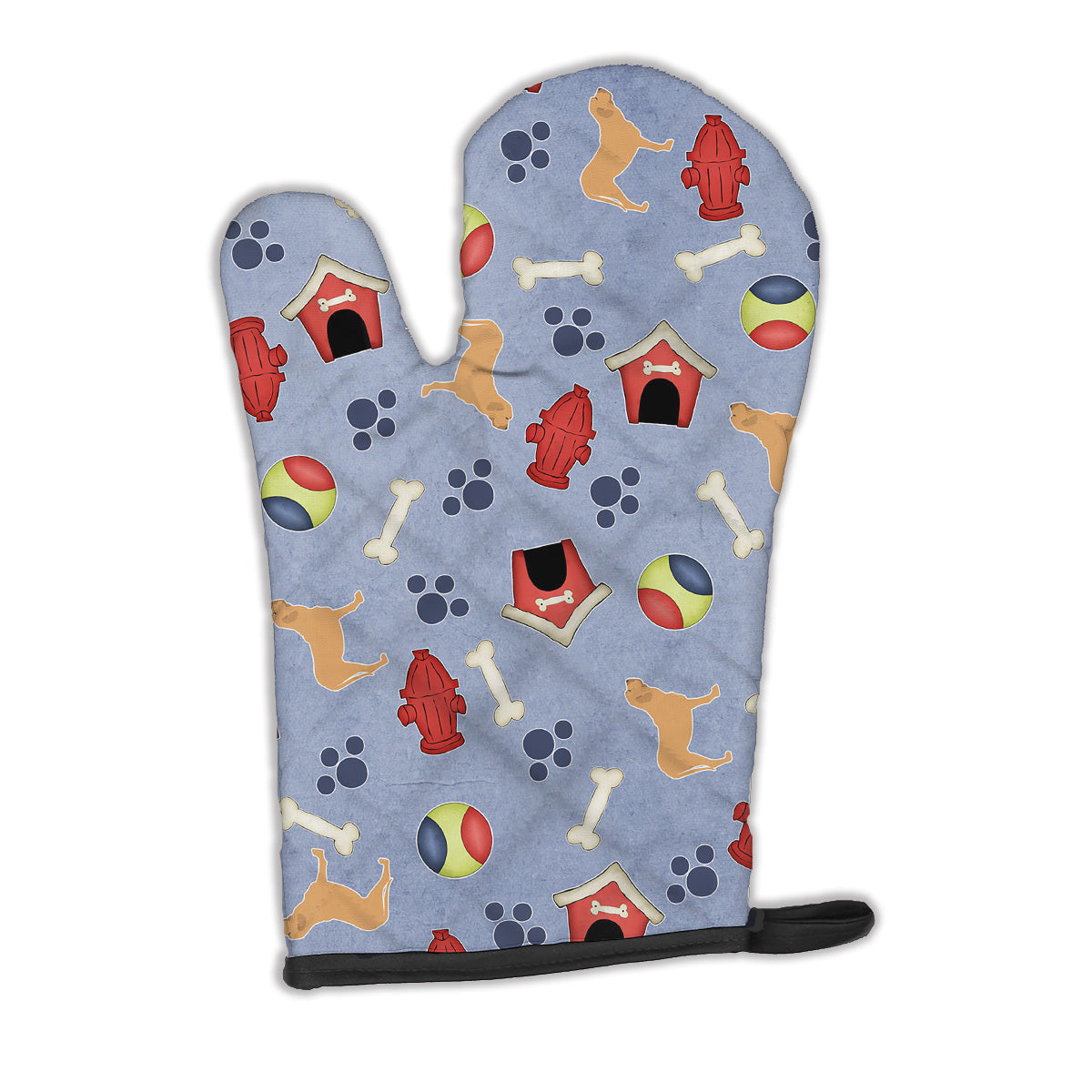 Fila Brasileiro Dog House Collection Oven Mitt Heat Resistant Thick Oven Mitt for Hot Pans and Oven, Kitchen Mitt Protect Hands, Cooking Baking Glove