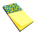 Lemons and Limes Watercolor Sticky Note Holder Refillable Dispenser Desk Accessory 3x3 Pad Gift