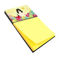 Easter Eggs Swiss Hound Watercolor Sticky Note Holder Refillable Dispenser Desk Accessory 3x3 Pad Gift