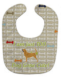 Bloodhound Dog Gone Cute Baby Bib Easy-Clean Baby Bib Baby Feeding Accessory Baby Mealtime Essential, 10 x 13, Multicolor