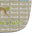 Italian Greyhound Dog Gone Cute Baby Bib Easy-Clean Baby Bib Baby Feeding Accessory Baby Mealtime Essential, 10 x 13, Multicolor