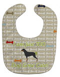 Rottweiler Dog Gone Cute Baby Bib Easy-Clean Baby Bib Baby Feeding Accessory Baby Mealtime Essential, 10 x 13, Multicolor
