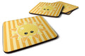 Weather Sunshine Face Foam Coasters Set of 4 Cup Coasters for Indoor Outdoor, Tabletop Protection, Anti Slip, Mouse pad Material