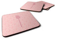Spatula Pink Foam Coasters Set of 4 Cup Coasters for Indoor Outdoor, Tabletop Protection, Anti Slip, Mouse pad Material