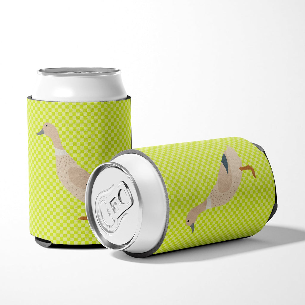 West Harlequin Duck Green Can or Bottle Hugger Cooler Sleeve for Standard 12 oz Cans, Insulated Foam Beer & Soda Can Hugger Reusable