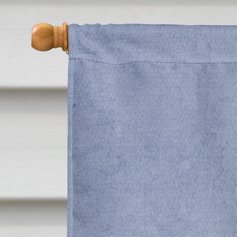 Alpine Dachsbrake Welcome House Flag 28x40 Porch Sleeve Pole Decorative Outside Yard Banner Artwork Wall Hanging, Polyester