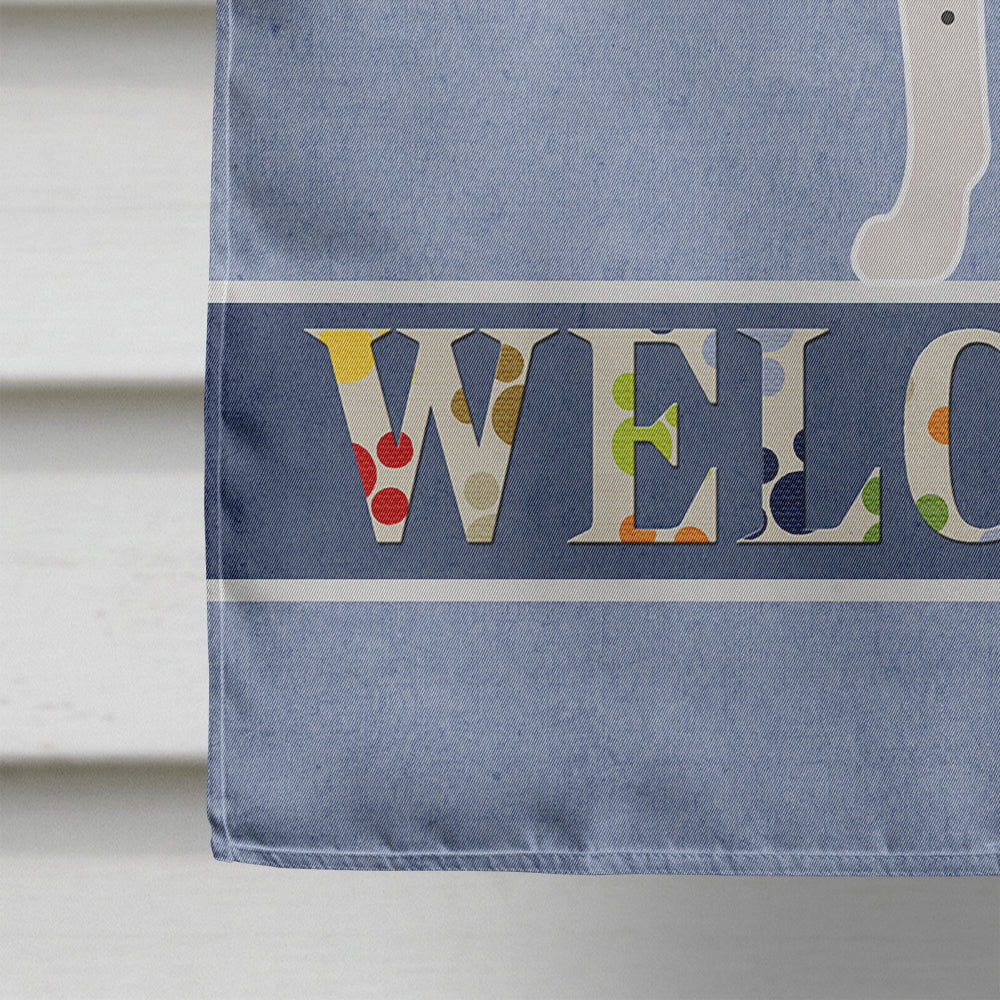 Gascon Saintongeois Welcome House Flag 28x40 Porch Sleeve Pole Decorative Outside Yard Banner Artwork Wall Hanging, Polyester