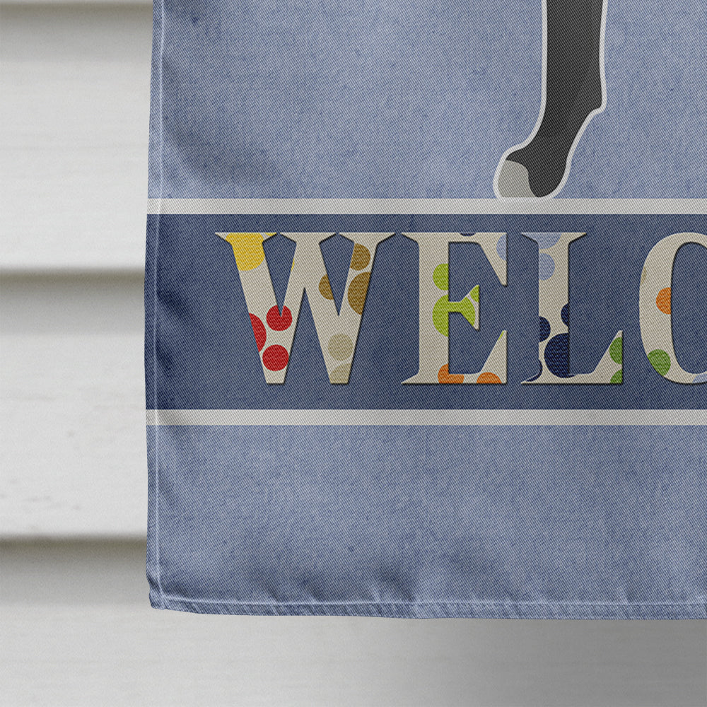 Broholmer Danish Mastiff House Flag 28x40 Porch Sleeve Pole Decorative Outside Yard Banner Artwork Wall Hanging, Polyester