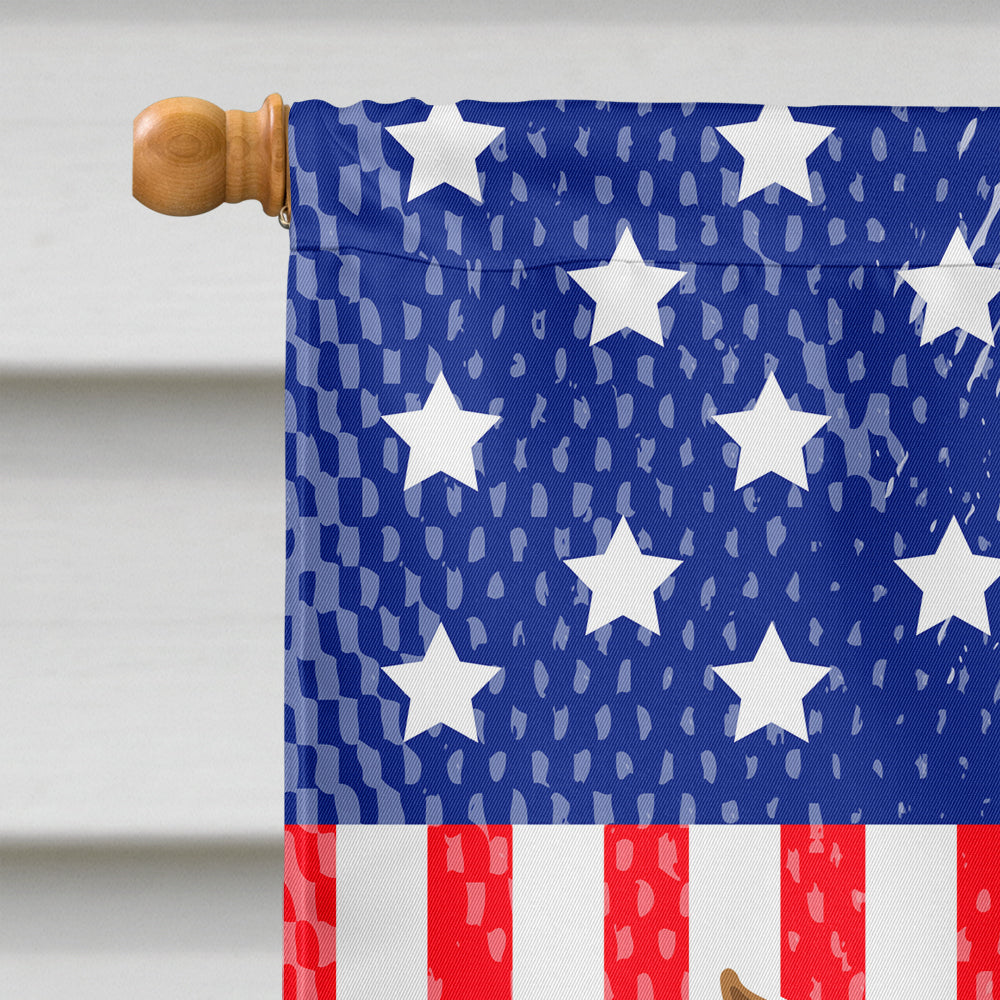 Alano Espanol Spanish Bulldog American House Flag 28x40 Porch Sleeve Pole Decorative Outside Yard Banner Artwork Wall Hanging, Polyester
