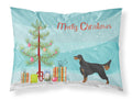Gordon Setter Christmas Standard Pillowcase Lightweight Super Soft Easy Care Decorative Artwork Pillowcase, Standard