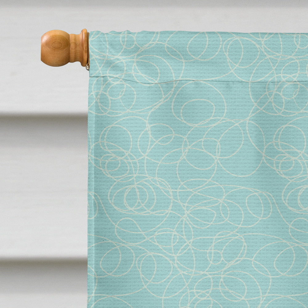 Mermaid House Flag 28x40 Porch Sleeve Pole Decorative Outside Yard Banner Artwork Wall Hanging, Polyester