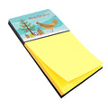 Frisian Friesian Chicken Christmas Watercolor Sticky Note Holder Refillable Dispenser Desk Accessory 3x3 Pad Gift