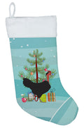 Naked Neck Chicken Christmas Holiday Stocking Double-Sided Print, Polyester Suede,11x18, Made in USA