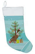 Dutch Hook Bill Duck Christmas Holiday Stocking Double-Sided Print, Polyester Suede,11x18, Made in USA