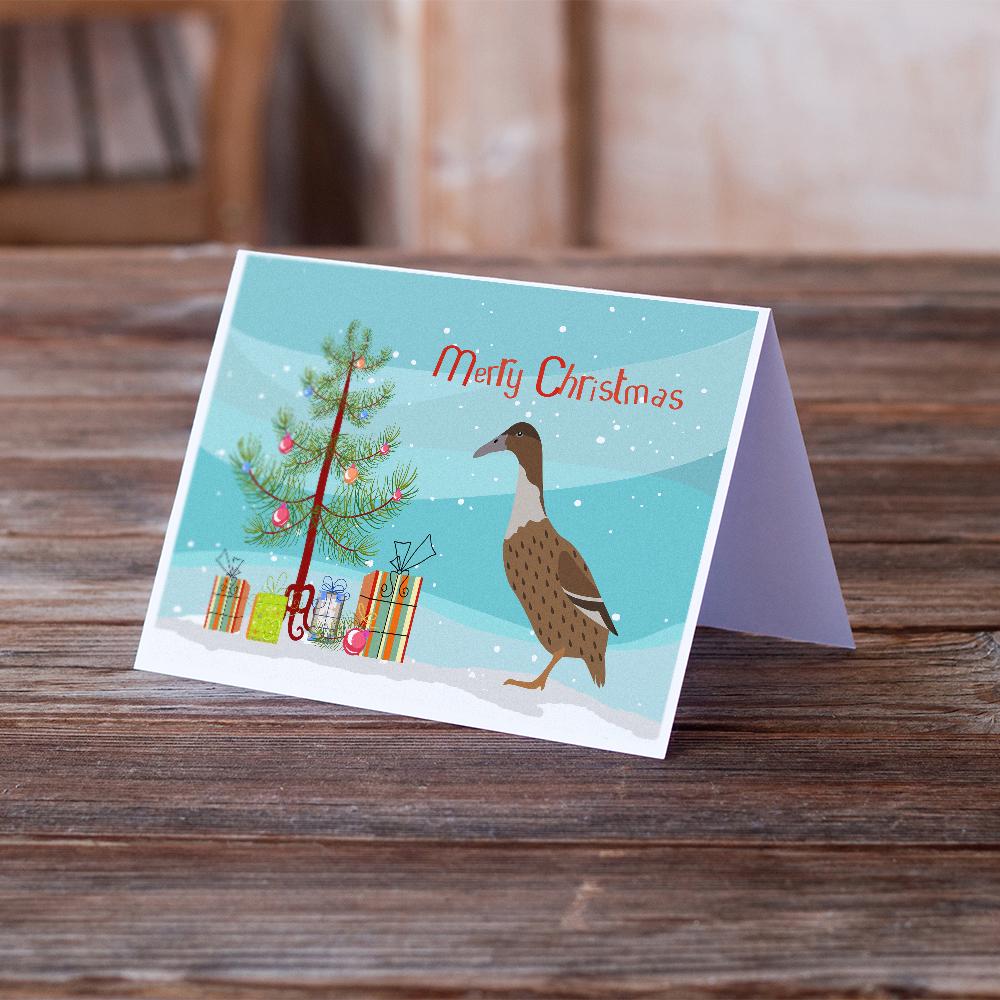 Dutch Hook Bill Duck Christmas Greeting Cards Pack of 8 Blank Cards with Envelopes Whimsical A7 Size 5x7