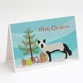 Silver Fox Christmas Greeting Cards Pack of 8 Blank Cards with Envelopes Whimsical A7 Size 5x7