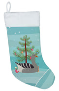 Pilgrim Goose Christmas Holiday Stocking Double-Sided Print, Polyester Suede,11x18, Made in USA