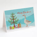 Steinbacher Goose Christmas Greeting Cards Pack of 8 Blank Cards with Envelopes Whimsical A7 Size 5x7