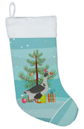 West of England Goose Christmas Holiday Stocking Double-Sided Print, Polyester Suede,11x18, Made in USA