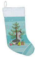 African Goose Christmas Holiday Stocking Double-Sided Print, Polyester Suede,11x18, Made in USA